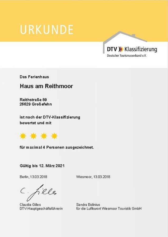 GrossefehnHaus Am Reithmoor别墅 外观 照片